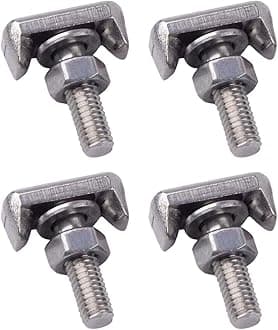 OEM Battery Terminal Bolts Kit - T-Shaped Battery Bolts with Cable Extender (4PCS)
