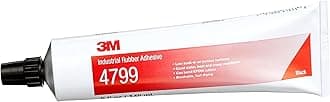 3M 4799 Black Industrial Adhesive, 5 Ounce