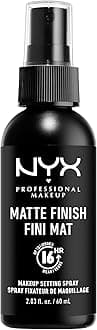 Nyx Professional Makeup Long Lasting Makeup Setting Spray, Matte Finish, 60ml