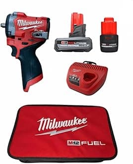 Electric - M12 FUELTRADE Stubby 3/8 Impact Wrench KIT