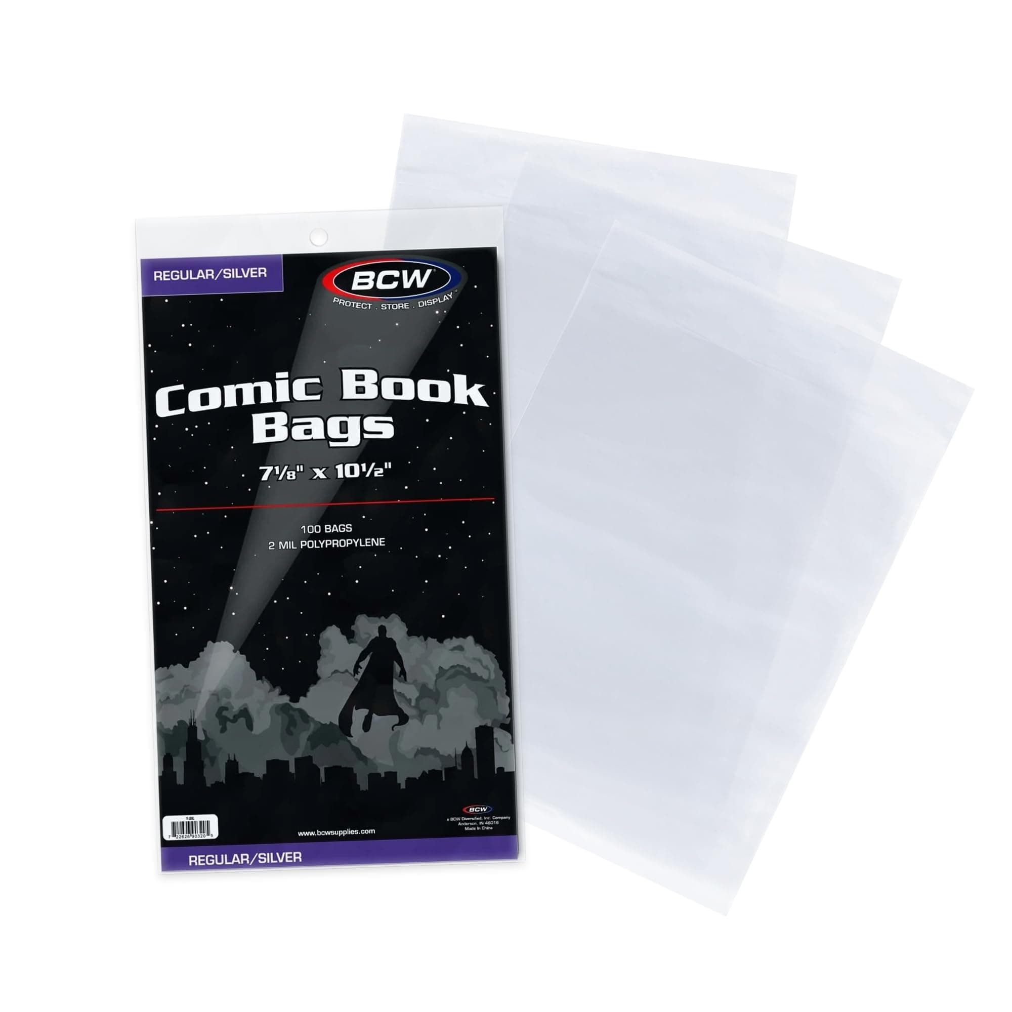 Silver Age Comic Bags (100 Count)
