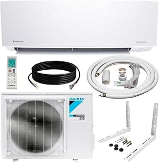 Daikin 24,000 BTU 21 SEER2 Oterra R32 Series Ductless Mini-Split Air Conditioner with Installation Kit and Wall Bracket- 230V