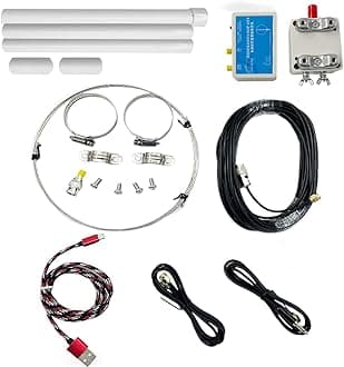 K-180WLA Active Loop Broadband Receiving Antenna 100kHz-180MHz 20dBi SDR Radio Antenna Loop Small Loop Short Wave Antenna