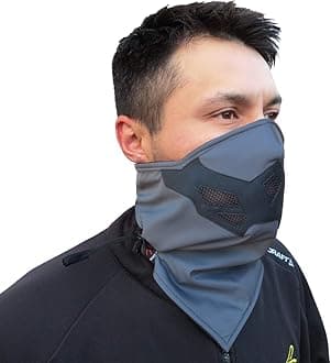 Grace Folly Half Face Mask for Cold Winter Weather. Use this Half Balaclava for Snowboarding, Ski, Motorcycle. (Many Colors)