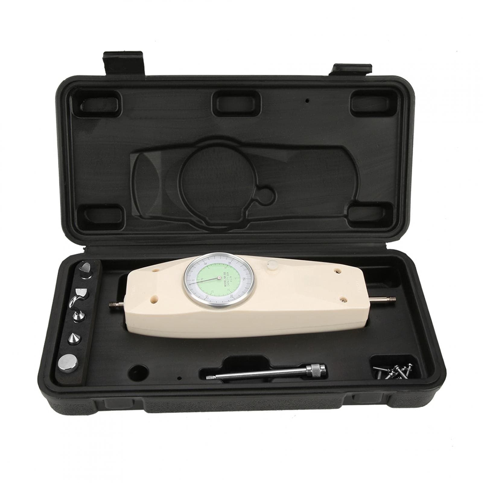 Push Pull Force Gauge Meter, Force Dynamometer, 100N Analog Dynamometer Force Measuring Instrument Tester