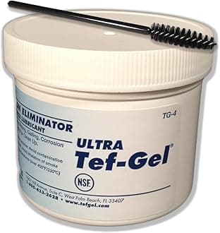 Ultra Tef-Gel TG-04, 4 oz Tub Anti-seize Lubricant, NSF Food Grade