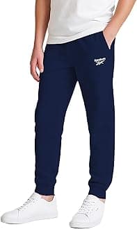 Reebok Boys Sweatpants - Soft Performance Fleece Boys Joggers Athletic Pants with Elastic Waist & Pockets (Sizes Run Small)