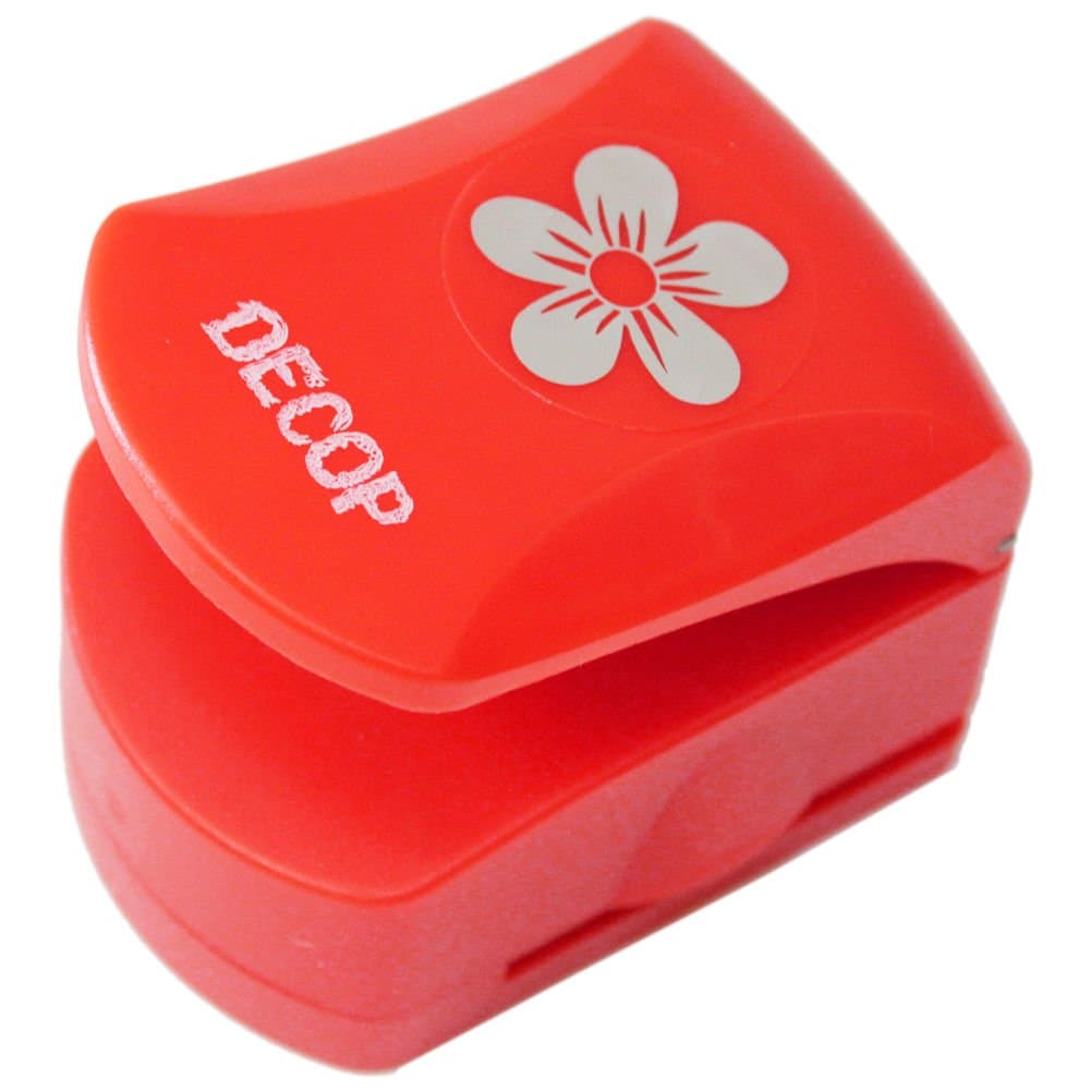 DECOP embossed punch cute Flower