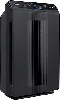 Winix5500-2 Air Purifier with True HEPA, PlasmaWave and Odor Reducing Washable AOC Carbon Filter Medium