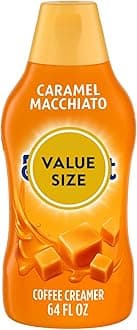Caramel Macchiato Coffee Creamer 64 fl oz, Bulk Creamers Macchiato Delight International