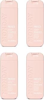 MONDAY Haircare SMOOTH Shampoo + Conditioner with Wheat Protein & Avocado Oil for Frizz-Prone Hair 90 mL (Dual Set)