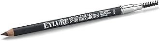 EylureBrow Defining and Shading, Firm Pencil, Brow Crayon, Dual Ended, 20 Mid Brown