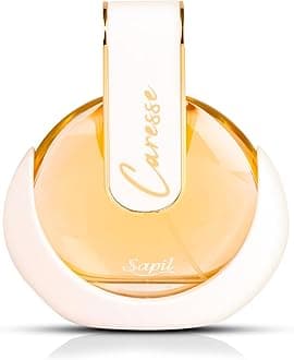 Sapil Caresse Eau De Parfum 80ml, Affordable Luxury Perfume, Floral Fragrance with Musk, Aldehydic Notes, Ylang Top Notes, Bold Blend Perfumes for Women