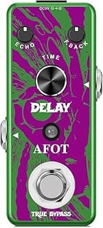 Analog Delay Guitar Pedal, Green Delay, Mini Size, True Bypass