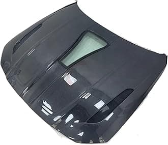 Transparent Style G80 M3 G82 G83 M4 Carbon Fiber Hood Bonnet Fit Compatible For BMW G80 M3 G82 G83 M4 Hood 2021-2023(Double-sided carbon)