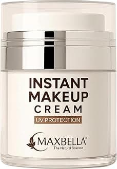 Instant Makeup & Spot Coverage Cream | 3-in-1 Primer, Highlighter & Moisturizer | Niacinamide Enriched | Waterproof, Long-Lasting, UV Protection | 45g (PinkLumi)