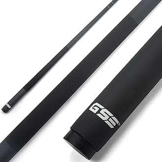 GSE Games & Sports Expert 58" 2 Piece Fiberglass Graphite Composite Billiard Pool Cue Stick (Available in multiple colors, weights 18oz, 19oz, 20oz, 21oz)