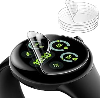 Screen Protector for Google Pixel Watch 3/2/1 41mm, Anti-Scratch Self-Healing Soft TPU Film, HD Clear, 6-Pack