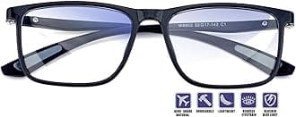 Distance Nearsighted Glasses For Men,Near Sighted Vision Driving Women Eyeglasses, See Farsighted Myopia TR90 Frame