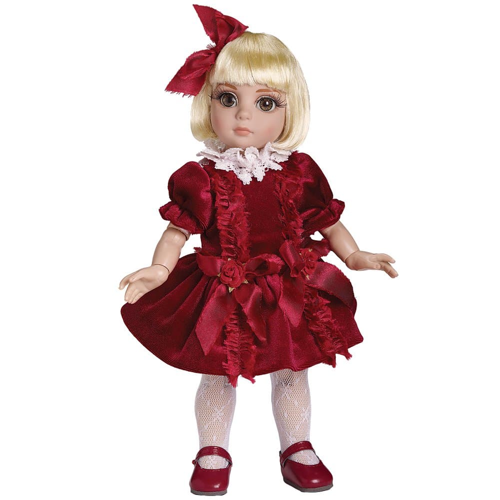 E16PTDD02 TONNER DOLL NEW Patsy’s a Vision in Velvet Tonner Dressed 2016 Christmas Doll