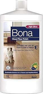 Bona Wood Floor Polish - Protect & Maintain - Gloss Finish - 1 Litre