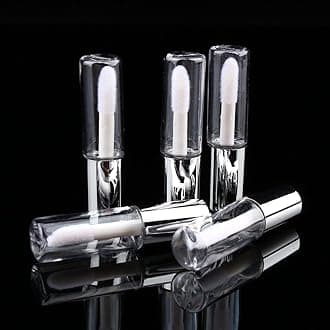 Gototop 45Pcs Mini 1.2Ml Lip Gloss Tube Refillable Clear Balm Bottle Container
