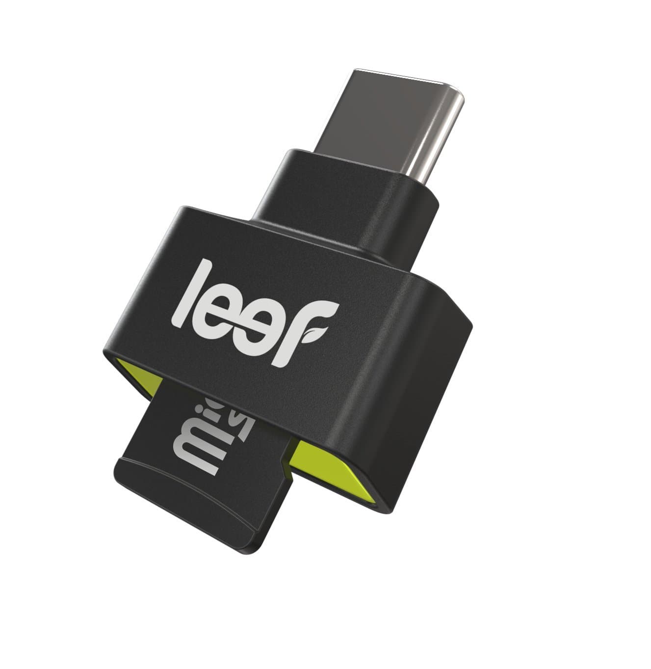 LeefAccess-C USB-C MicroSD Card Reader - Black