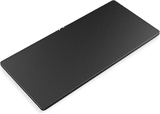 Marsail Whole Piece 40"x24" Desktop 1" Thickness, Rectangular Black Board for Electric Standing Desk