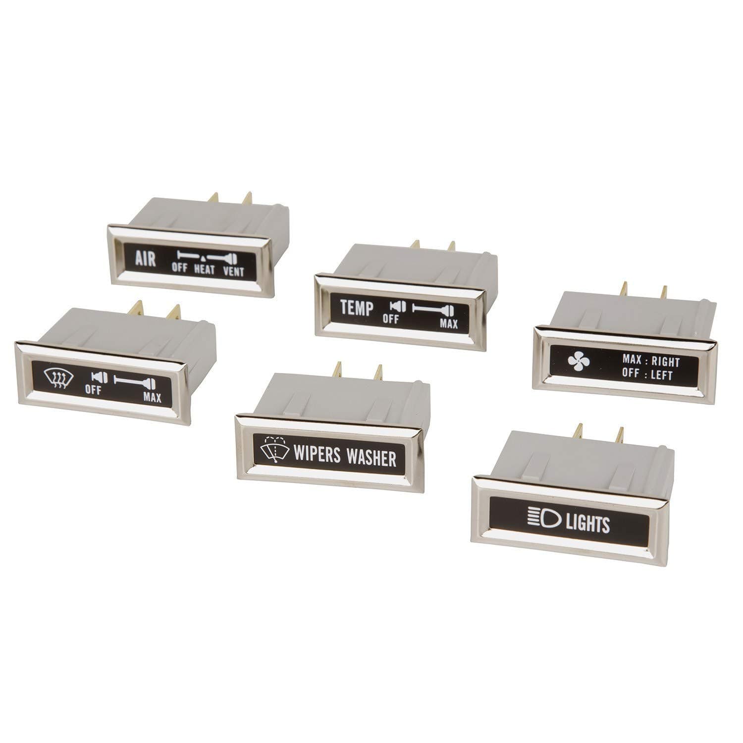 Omix-Ada Omix | 13319.01 | Indicator Light Kit | OE Reference: 5752813K | Fits 1976-1986 Jeep CJ7 / CJ8