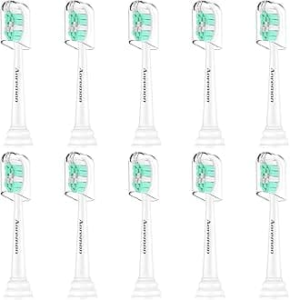 Aoremon Toothbrush Replacement Heads for Philips Sonicare Replacement Heads - Standard Toothbrush Head Compatible with Most Phillips Sonicare Click-on Electric Toothbrushes