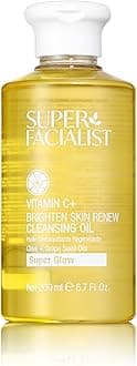 Super Facialist Face Cleanser Oil – Facial Wash & Waterproof Makeup Remover with Vitamin C, Gentle Cleansing Oil for Women, Suitable for All Skin Types 6.8 oz