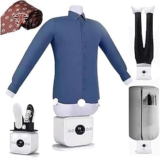 Scanovuss Steam Iron, Scanovuss Automatic Ironing Machine 3.0, 2025 New Steam Iron for Shirts & Pants, 8 Minutes Quick Ironed Dry, Hands-Free Wrinkle Removal, Faster Than Steamers & Irons