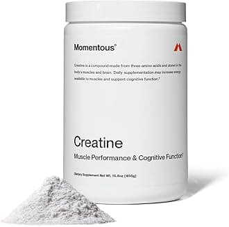 Momentous Creatine, Creapure Performance Creatine Monohydrate Powder (5 Grams Per Serving)