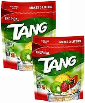 Tropical Vegetarian Imported Drink Powder Resealable Pouch, 375G Each (Pack Of 2)