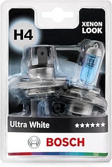 Bosch H4 (472) Ultra White headlight bulbs - 12 V 60/55 W P43t - 2 bulbs
