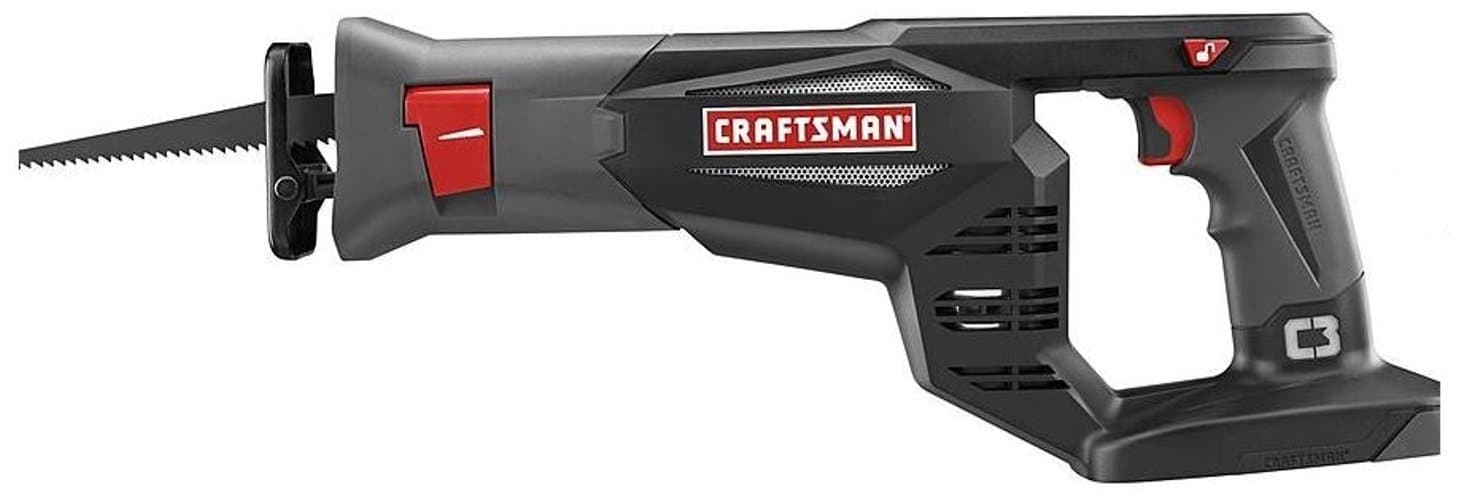 Craftsman19.2 Volt Reciprocating Saw Variable Speed (Tool Only- Battery and Charger NOT INCLUDED)