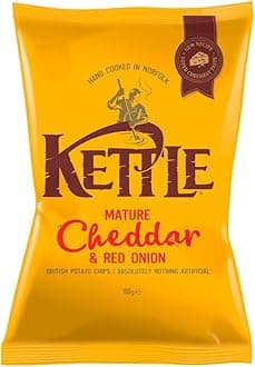 KETTLE® Chips Mature Cheddar & Red Onion 150g