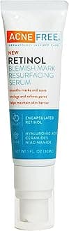Retinol Blemish Mark Resurfacing Serum, with Hyaluronic Acid to Reduce Marks and Scars, Unclogs Pores, Protects Skin Barrier, 1 Ounce
