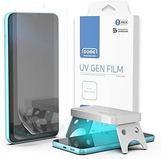Whitestone UV GEN Film Screen Protector for Samsung Galaxy S23 Plus Hard Coated Film Screen Protector with UV light for Samsung Galaxy S23 Plus