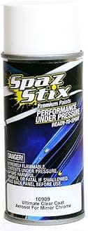 Spaz Stix Ultimate Clear Coat Aerosol Paint 3.5oz -For Mirror Chrome
