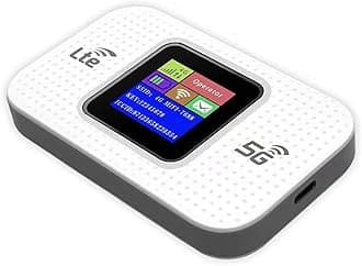 Ryooko Pro Portable Wi-Fi Internet, Ryooko Pro WiFi, Portable WiFi Hotspot for Travel Home, High Speed Router, Up Sharing 10 Connected Devices