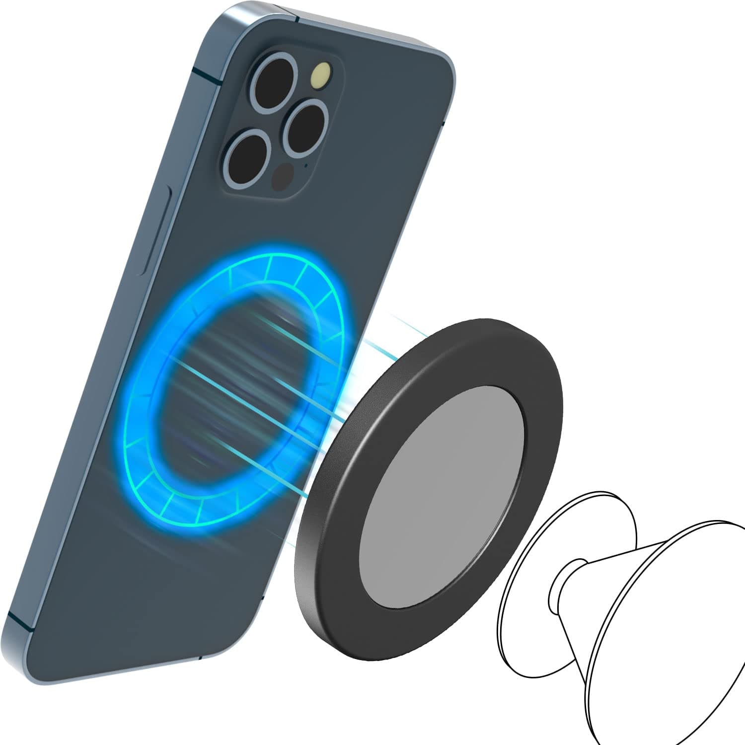 MAG-RING PHONE STAND BASE