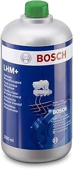 Bosch Hydraulic Brake Fluid LHM+, 1 L - Mineral Oil for Brakes, Steering and Suspension - OE Quality - Suitable for ABS and ESP Brakes