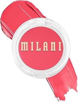 Milani Cheek Kiss Cream Blush- Cream to Gel Blush for Cheek and Lip Tint