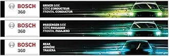 BOSCH 360 Complete Vehicle Wiper Blade Kit - Includes Front Beam Blades (Pair) + Rear Wiper Blade (1) - 26"/16"/13" (B36019)