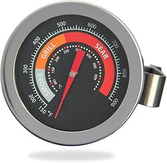 2 Inch Thermometer Replacement for Big Green Egg, BGE Temperature Gauge for Big Green Egg,Grill Dome, Char-Griller Kamado, Stainless Steel 150-900°F with No-Fog Glass Lens