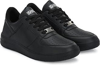 BADLAVAir Force Black Sneakers for Men|Comfortable Shoes n-2.0