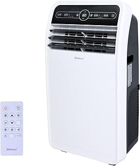 - Shinco 12,000 BTU Portable Air Conditioner, Portable AC Unit with Built-in Cool, Dehumidifier&Fan Modes for Room up to 450 sq.ft, with Remote Control, 24 Hour Timer, Installation Kit