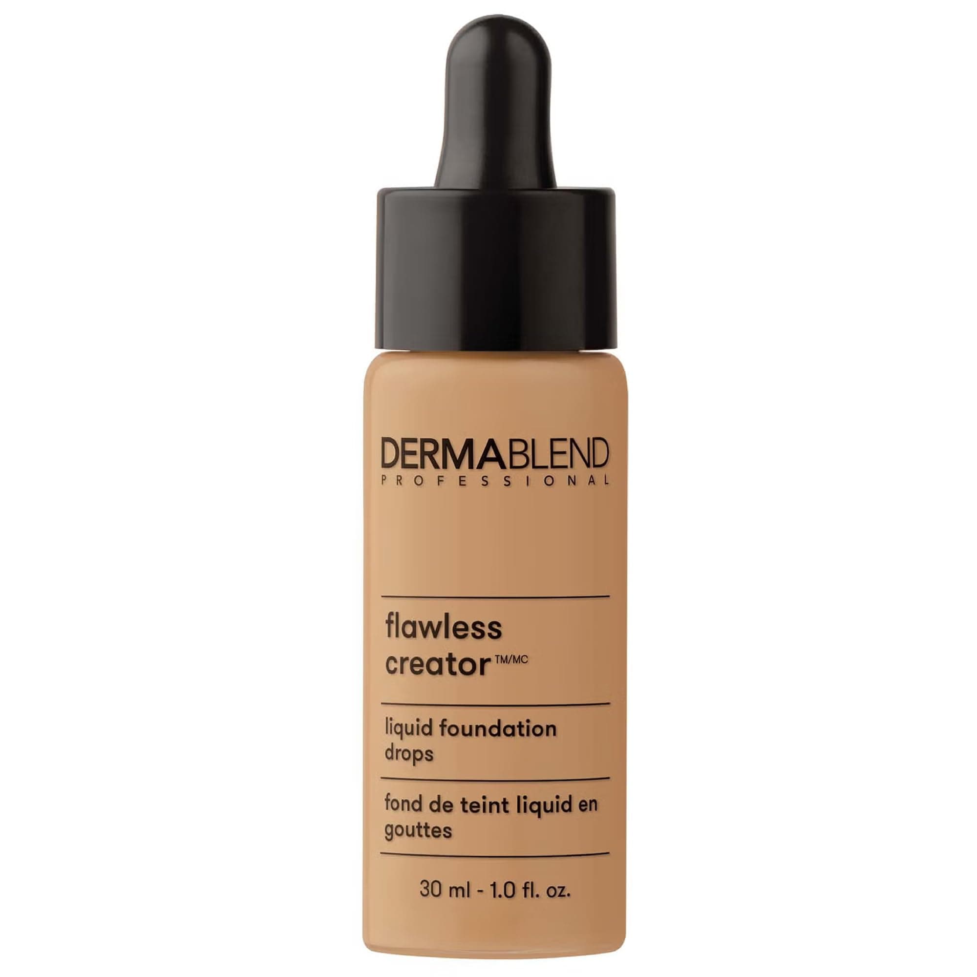 Flawless Creator Multi-Use Liquid Foundation Makeup, Full Coverage Lightweight Buildable Foundation, Natural Finish, 1 Fl oz.