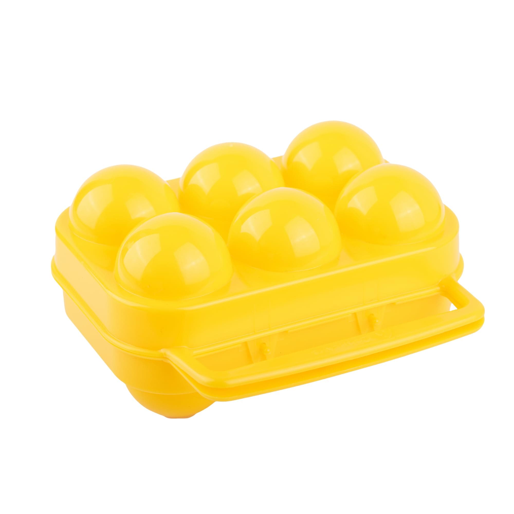 Coghlan'S C812A 6 Egg Holder, Plastic, Yellow